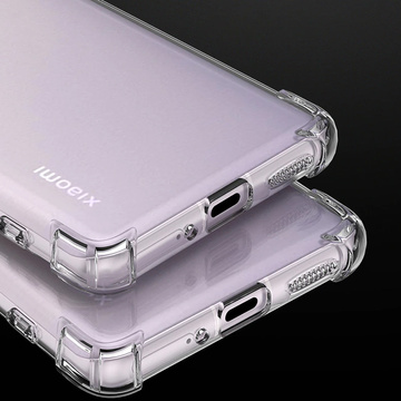 Silikonowe etui pancerne ShockProof Alogy do Xiaomi 12 5G Przezroczyste