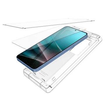 Hybridglas für Samsung Galaxy S25 Spigen Elite Shield "EZ Fit" HD Clear