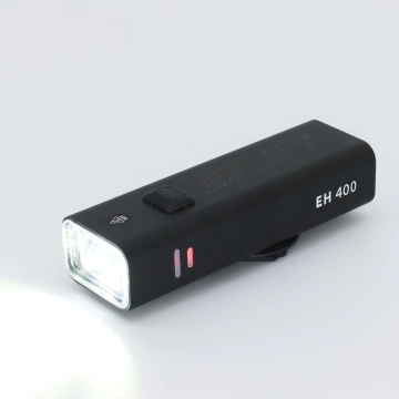EH 400 LED-Fahrradfrontlicht, einstellbare 400 Lumen, 2000 mAh, wasserdicht, schwarz