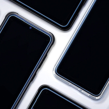 Spigen Glas.tR „Ez Fit“ FC gehärtetes Glas für Apple iPhone 15 Plus Schwarz