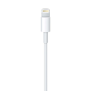 1 m schnelles USB-A-zu-Lightning-zu-Apple-Kabel Weiß