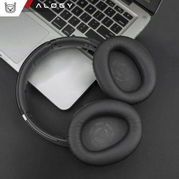 2x Ersatz-Ohrpolster für SONY WH-CH700N MDR-ZX770BN ZX Kopfhörer, Schwarz