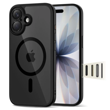 Etui Ochronne do iPhone 17 Tech-Protect MagPeak MagSafe CC Black/Clear