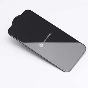 Panzerglas für iPhone 16 Forcell Ultra Clear Glass schwarz 9H