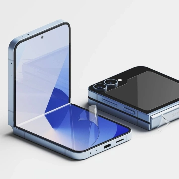  Zestaw Ochronny Ringke 3-In-1 Protector 2-Set Galaxy Z Flip 6 Clear