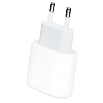Ładowarka sieciowa Alogy szybka USB-C PD 20W + Kabel Lightning 1m Biały + Etui