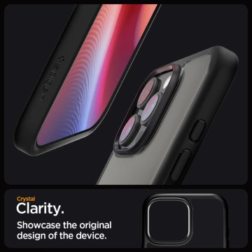 Etui Spigen Ultra Hybrid für Apple iPhone 16 Pro Max Mattschwarz