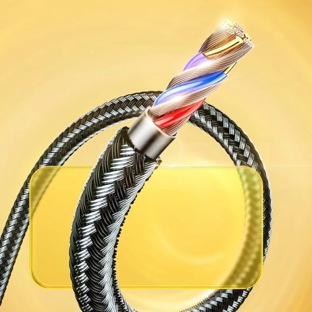 Joyroom Mermaid Serie Kabel USB - Lightning 2,4A 2m schwarz (S-2030K6)