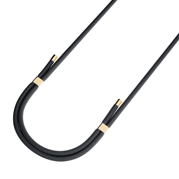 Universelles Smartphone-Lanyard 3mk EasyClip Elite Schwarz (Gold)