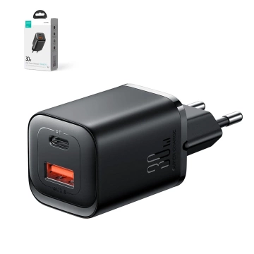 Joyroom JR-TCF08EU Speed ​​Series 30W USB-C PD/QC/AFC/FCP – Schwarz