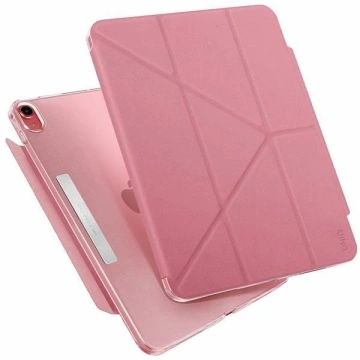 Etui na tablet UNIQ Camden do iPad 11 gen. (2025) / iPad 10 gen. (2022) różowy/rouge pink Antimicrobial