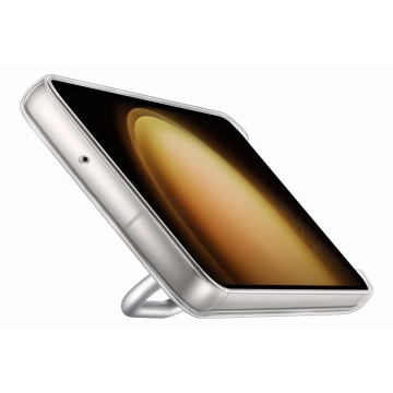 Samsung Clear Gadget Case für Samsung Galaxy S23 Cover Ring Halter Ständer transparent