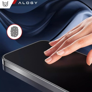 Alogy Privacy Glass gehärtetes Glas für Samsung Galaxy S24, matte Displayschutzfolie
