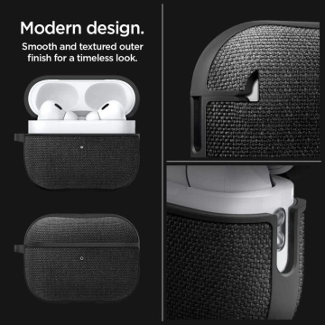 Spigen Urban Fit Schutzhülle für Apple AirPods Pro 1/2 Schwarz