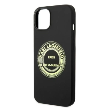 Etui Etui Karl Lagerfeld KLHCP14MSRSGRCK für Apple iPhone 14 Plus 6,7" Hardcase Silikon RSG