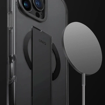 Etui do iPhone 16 Pro UNIQ Heldro Max Złote MagSafe MagClick