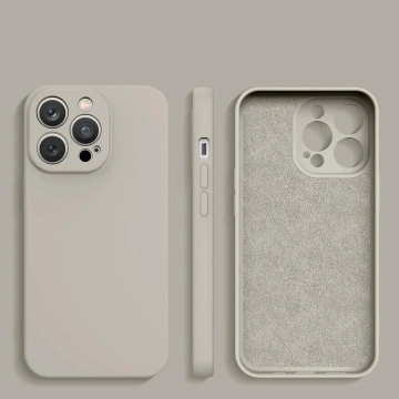 Etui do telefonu Silicone Case do Samsung Galaxy A14/A14 5G silikonowy pokrowiec beżowe