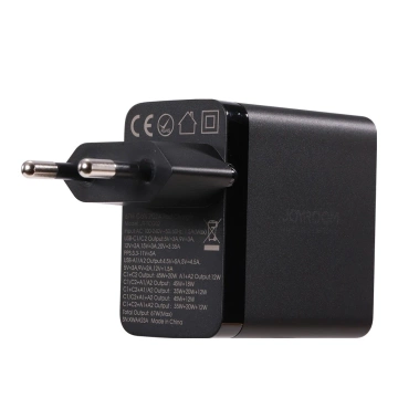 Joyroom TCG02 GaN 67W – szybka ładowarka 2× USB-C + 2× USB-A + kabel 100W