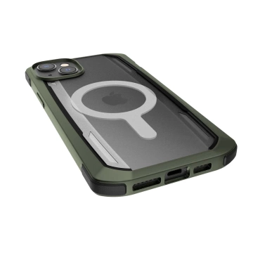 Raptic Secure Case etui iPhone 14 Pro z MagSafe pancerny pokrowiec zielony