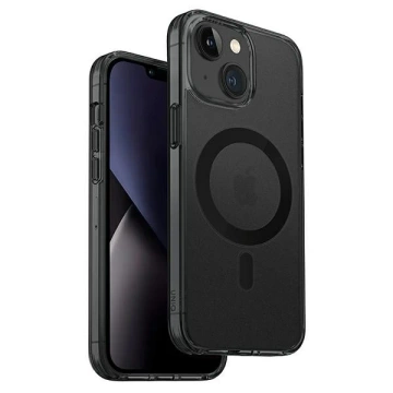 Etui na telefon UNIQ LifePro Xtreme do Apple iPhone 14 6,1" Magclick Charging czarny/smoke frost