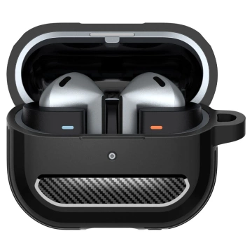 Etui Spigen Rugged Armor für Samsung Galaxy Buds 3/3 Pro Mattschwarz