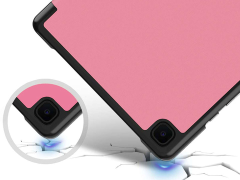 Etui Alogy Book Cover do Samsung Galaxy Tab A7 10.4 T500/T505 Różowe + Szkło Alogy