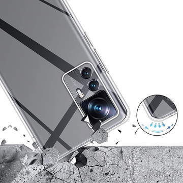 Etui Silikonowe ochronne TPU obudowa Alogy do Xiaomi 12T / 12T Pro Przezroczyste