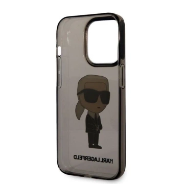 Etui Karl Lagerfeld KLHCP14LHNIKTCK für iPhone 14 Pro 6,1" Hardcase Ikonik Karl Lagerfeld