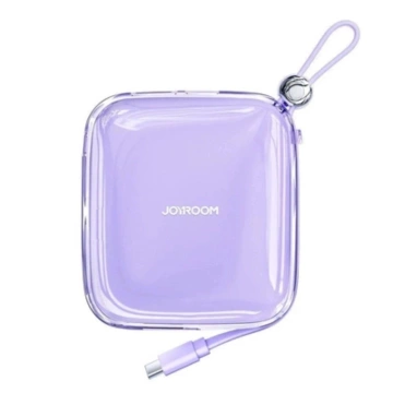 Powerbank Joyroom JR-L005 10000mAh Lightning USB-A Lila mit Kabel