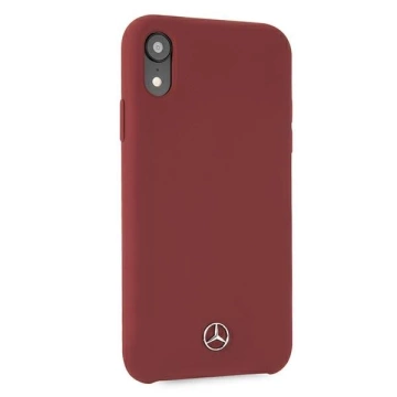 Etui ochronne Mercedes MEHCI61SILRE do Apple iPhone Xr 6,1" czerwony/red hardcase Silicone Line