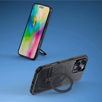 Etui Ochronne do iPhone 16 Pro Dux Ducis Aimo Mag Czarny