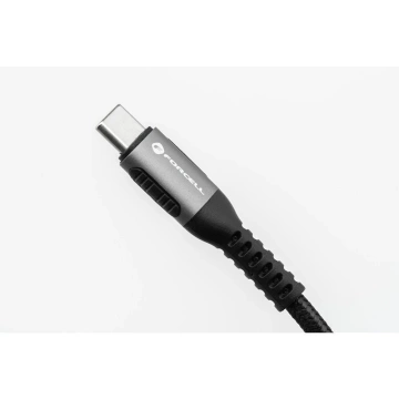 Kabel USB-C 240W Forcell F-Energy QC4.0 PD Cafule 0,25 m czarny