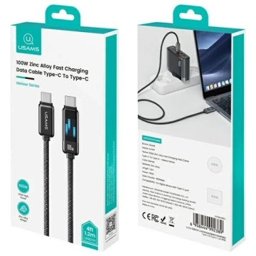 SAMS Kabel USB-C auf USB-C 100W 1,2m – Meteor Series