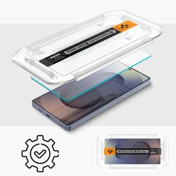 Szkło Hartowane do Samsung Galaxy S25 Ultra Spigen Glas.TR EZ Fit HD 2-Pack Clear