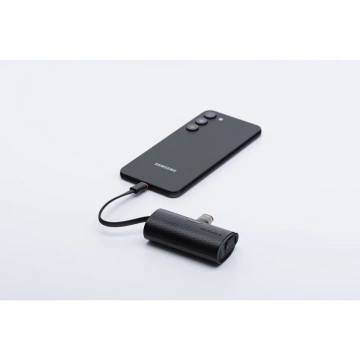 FORCELL F-ENERGY Power Plug F5K3 Powerbank mit integriertem Typ-C PD-Anschluss 20W 5000mAh Schwarz