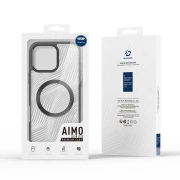 Etui do iPhone 16 Dux Ducis Aimo Mag z MagSafe - Czarny
