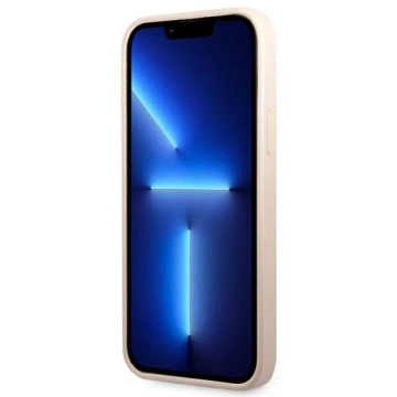 Etui Guess GUHCP13XP4TPP für iPhone 13 Pro Max 6,7" Hardcase 4G Triangle Logo Cardslot