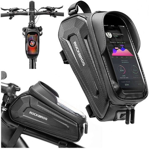 Sakwa Rockbros Hardpouch Fahrradhalterung „m“ schwarz