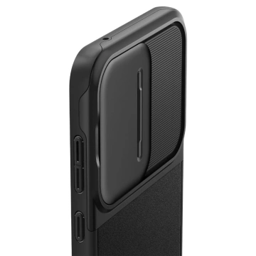 Etui Spigen Optik Armor für Samsung Galaxy A55 5G Schwarz