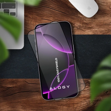 Szkło hartowane do Apple iPhone 16 Pro ochronne szkiełko na ekran 9H Alogy EasyShield™️ z ramką montażową