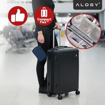 Laptop-Hülle, MacBook Air Pro 13,3 Zoll Alogy Hartschaum-Tasche, Schutzhülle für 13–14 Zoll Laptops, Schwarz