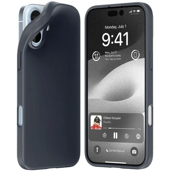 Mercury Soft Case für iPhone 16 Plus 6,7" Marineblau
