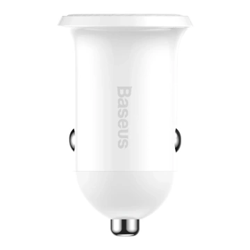 Baseus Grain Pro Autoladegerät 2x USB 4,8 A weiß (CCALLP-02)