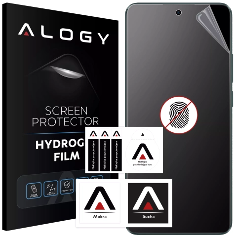 „MATTE“-Folie für Oppo Reno 11 F 5G Hydrogel Alogy HydroSkin Matte Pro™-Bildschirm für „FINGERPRINT FREE“-Hülle