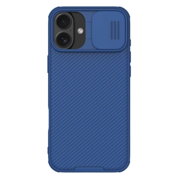Etui do iPhone 16 Nillkin CamShield Pro Magnetic Case Niebieskie