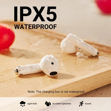 Ugreen HiTune H5 WS201 TWS Kopfhörer – Kabellos, Bluetooth 5.3, Weiß