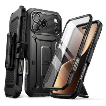 Etui Supcase UB Pro Pancerne do iPhone 17 Pro Max, czarne