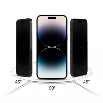 Hofi Anti SPY Glass Pro Sichtschutzglas für iPhone 14 Pro Privatsphäre