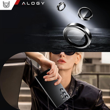 Szkło do Samsung Galaxy S24 Ultra nakładka na aparat obiektyw obiektywy aparatu Alogy Lens Protector PRO+ osłona ochronna
