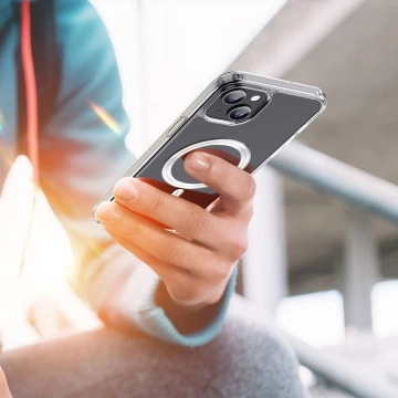 DUX DUCIS Clin Mag – transparente Hülle kompatibel mit MagSafe für iPhone 15 Pro